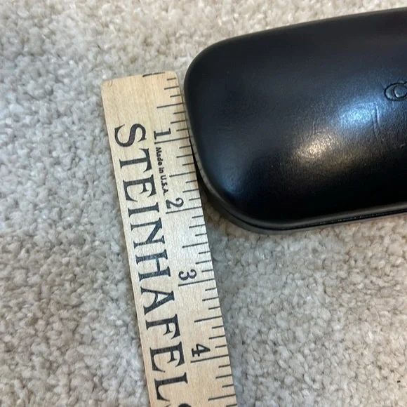 Coach Glasses Hard Case Sunglasses Protection Fashion Glasses Black - Picture 10 of 11